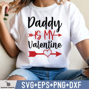DADDY IS MY VALENTINE