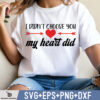 I DIDN'T CHOOSE YOU MY HEART DID