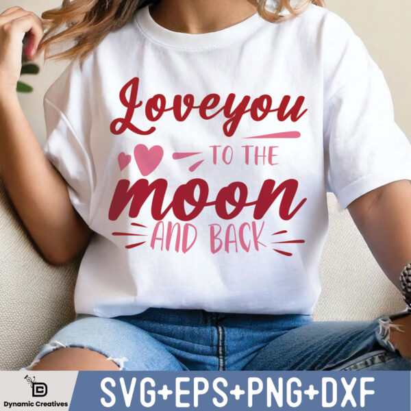 LOVE YOU TO THE MOON AND BACK