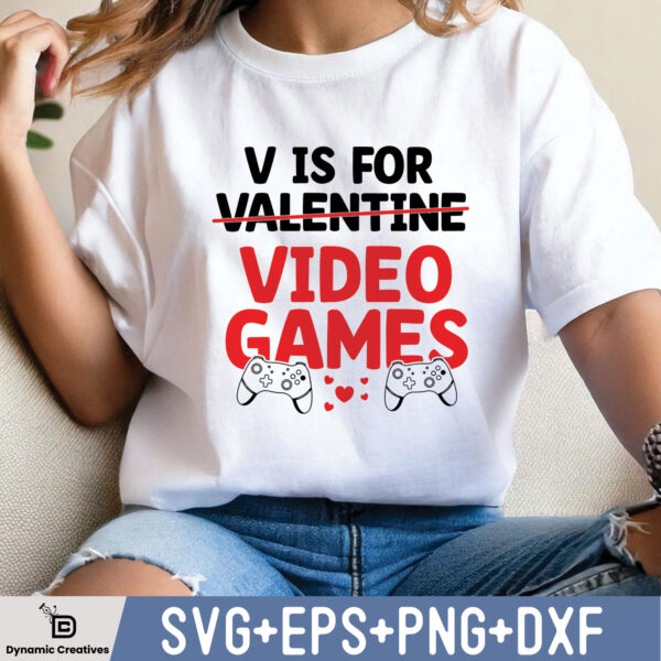 V IS FOR VIDEO GAMES