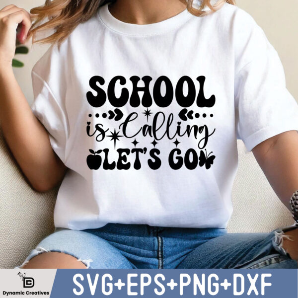 SCHOOL IS CALLING LETS GO