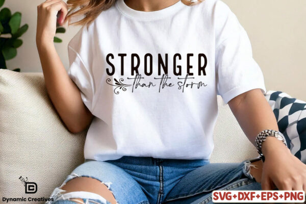 Stronger than the storm