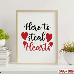 HERE TO STEAL HEARTS