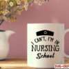 “I can't I'm in nursing school