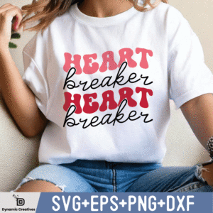 HEART BREAKER SVG DESIGN