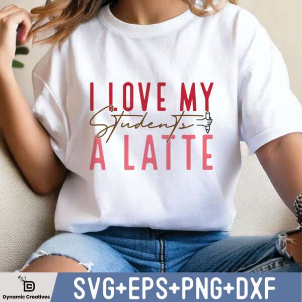 I LOVE YOU A LATTE SVG | VALENTINE'S DAY SVG | LATTE SVG | I LOVE YOU SVG | VALENTINE SVG |