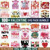 100+ Valentines SVG Bundle, Retro Valentine Valentine's Day,Sublimate Design Bundle Designs,